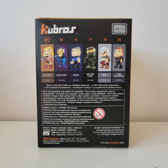 *SOLD* Masters of the Universe 'He-man' Kubros Mega Bloks building kit - Picture 3 of 3